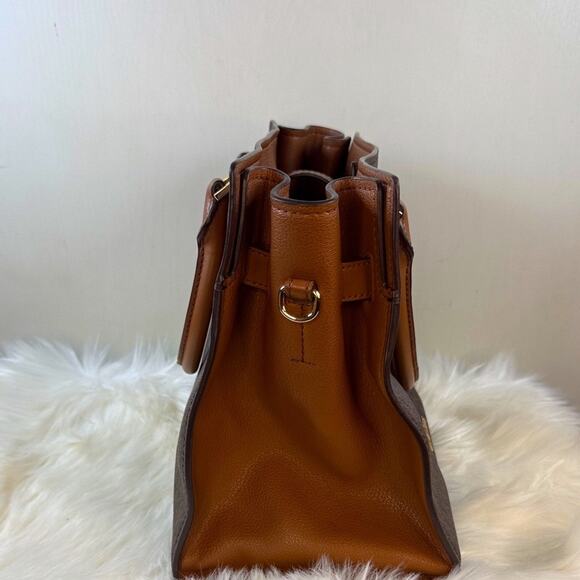 Michael Kors Hamilton Medium Logo Satchel - Picture 7 of 15